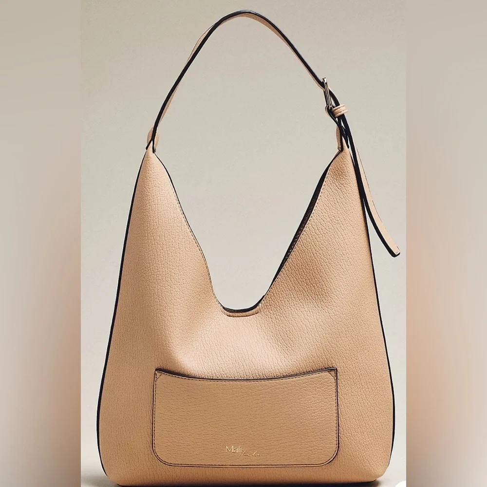 NWT Anthropologie Mali + Lili Vegan-Leather Triangle Shoulder Bag